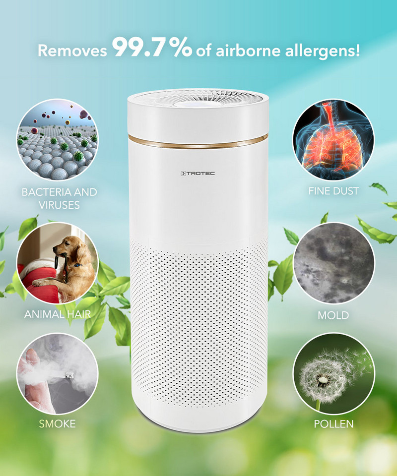 AirgoClean® 170 E – purified room and breathing air