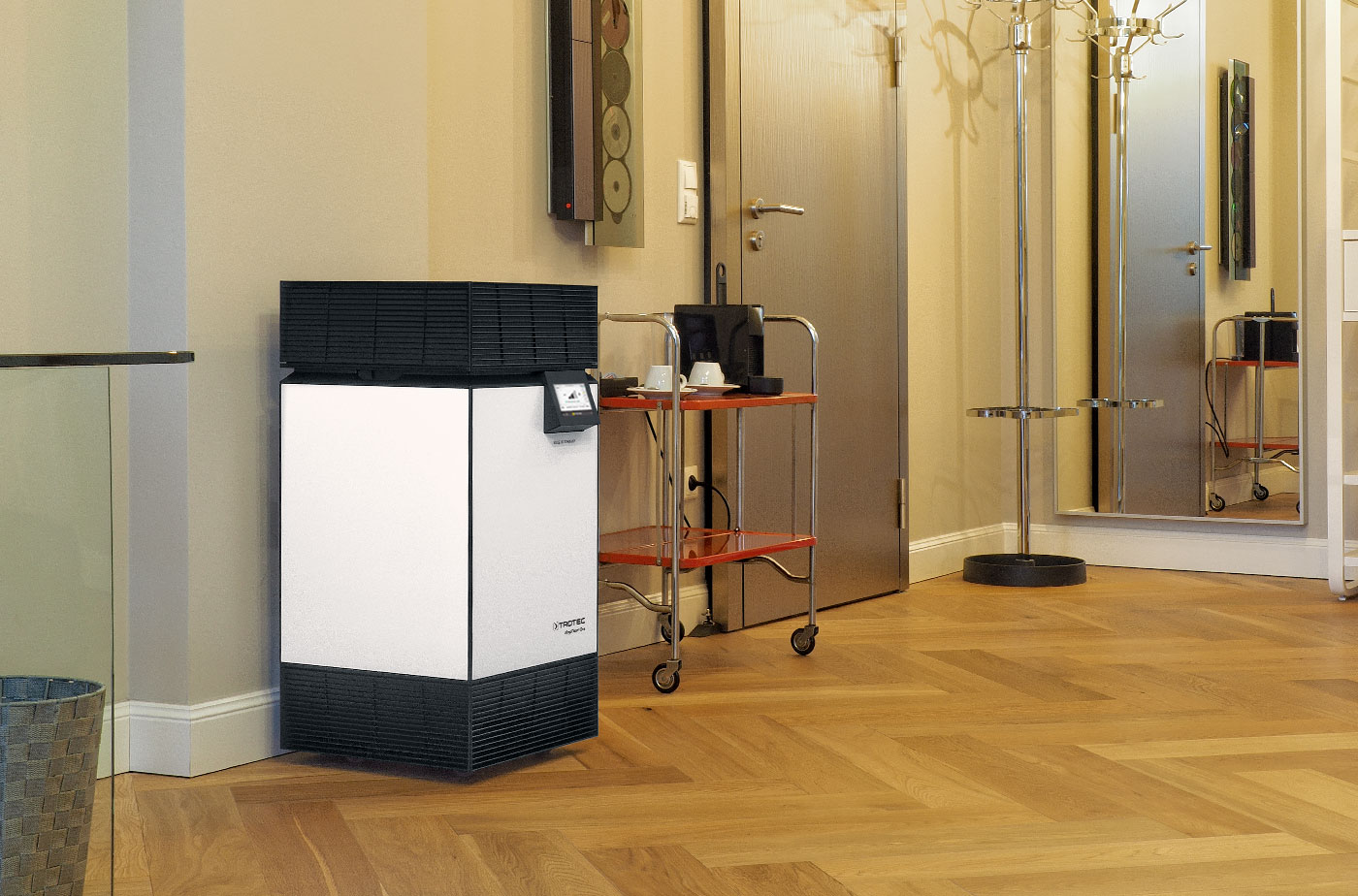 AirgoClean One – professional virus filtration for offices, medical practices, law firms and living spaces
