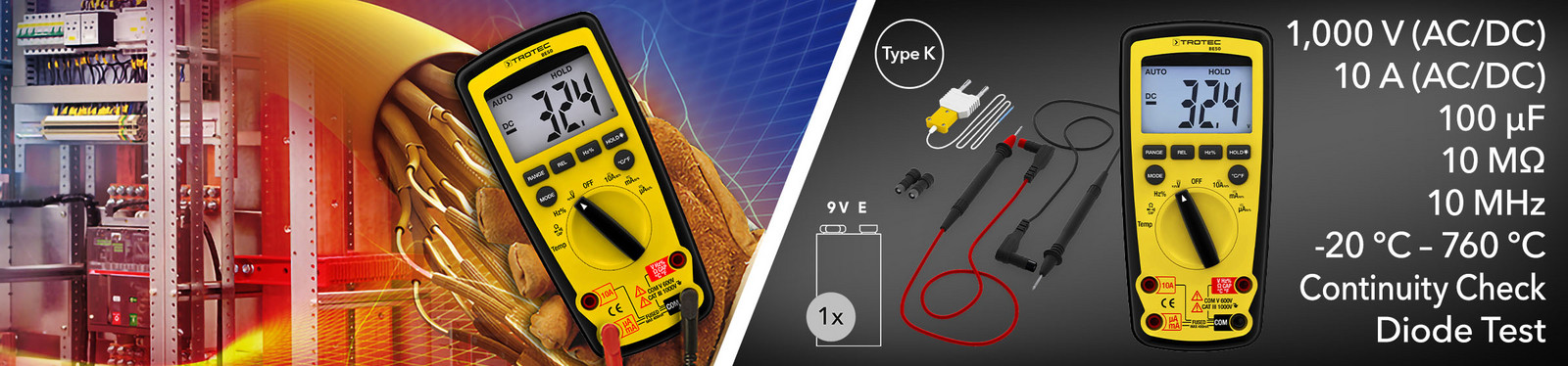 BE50 digital multimeter