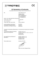 Declaration of conformity for air handling unit PAC 3550 PRO (INT)