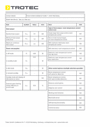 ErP table oil-filled radiator TRH 26 E (INT)