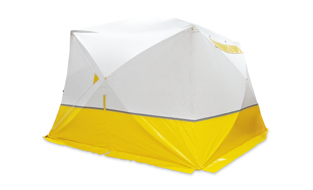Flat-roofed tent 210 K – quick and simple to pitch