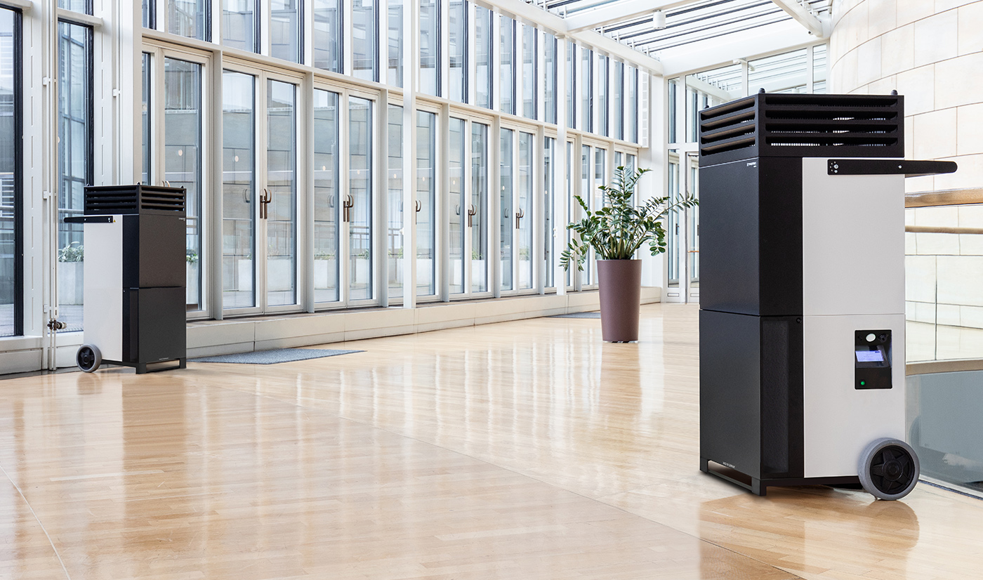 High-performance air purifiers of the TAC series for larger rooms