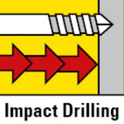 Impact drilling function