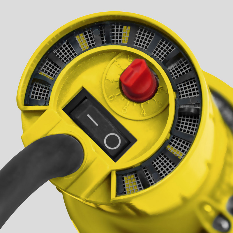 Infinitely variable temperature control	