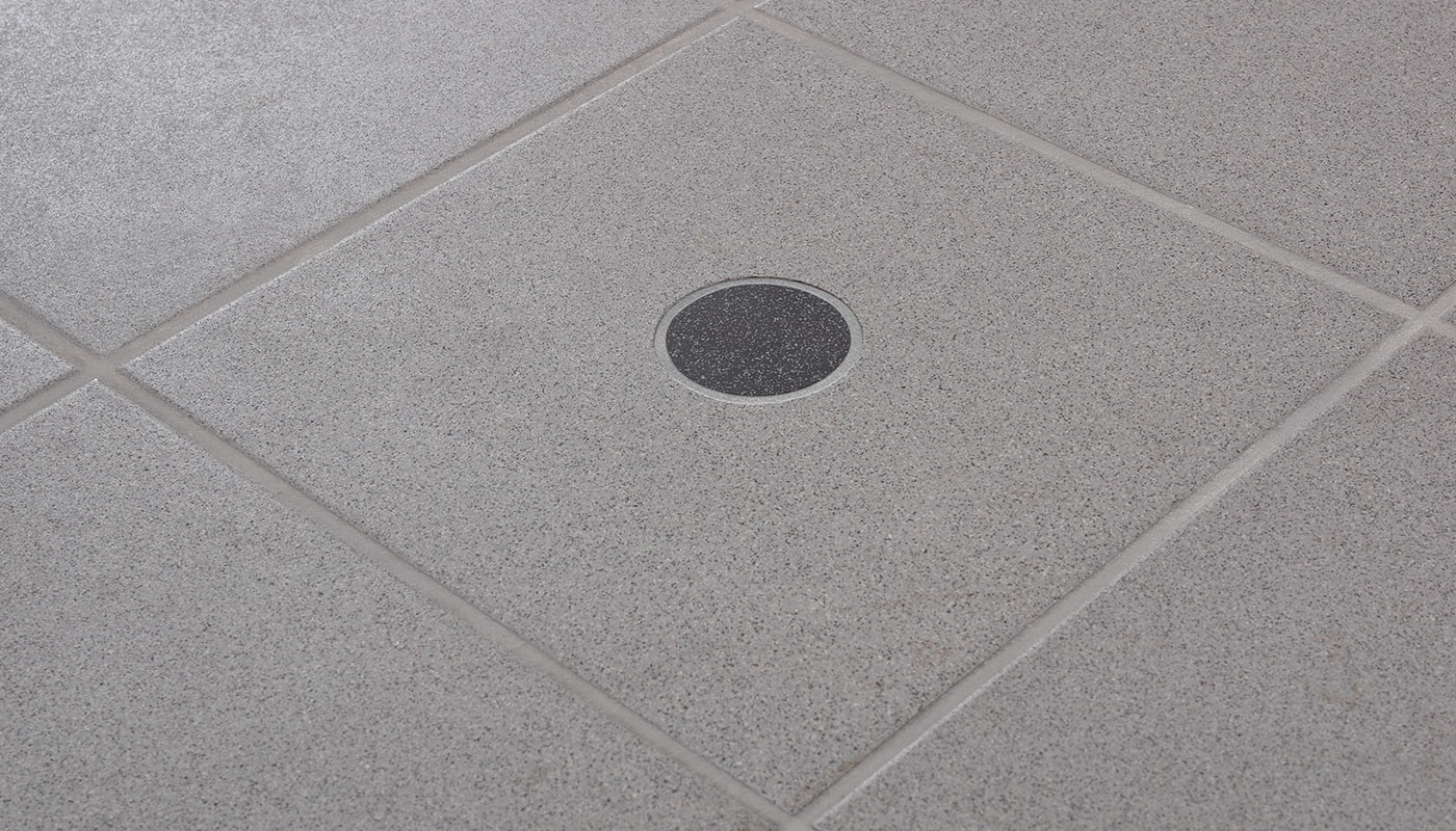 Installation of the Trotec floor inlays