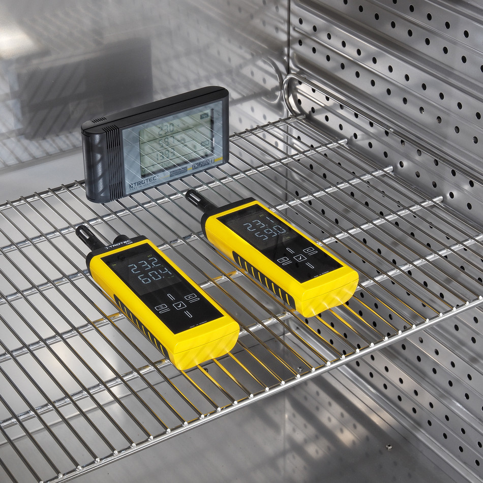 ISO calibration of climate measuring devices