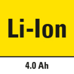 Lithium-ion battery with 4 Ah capacity