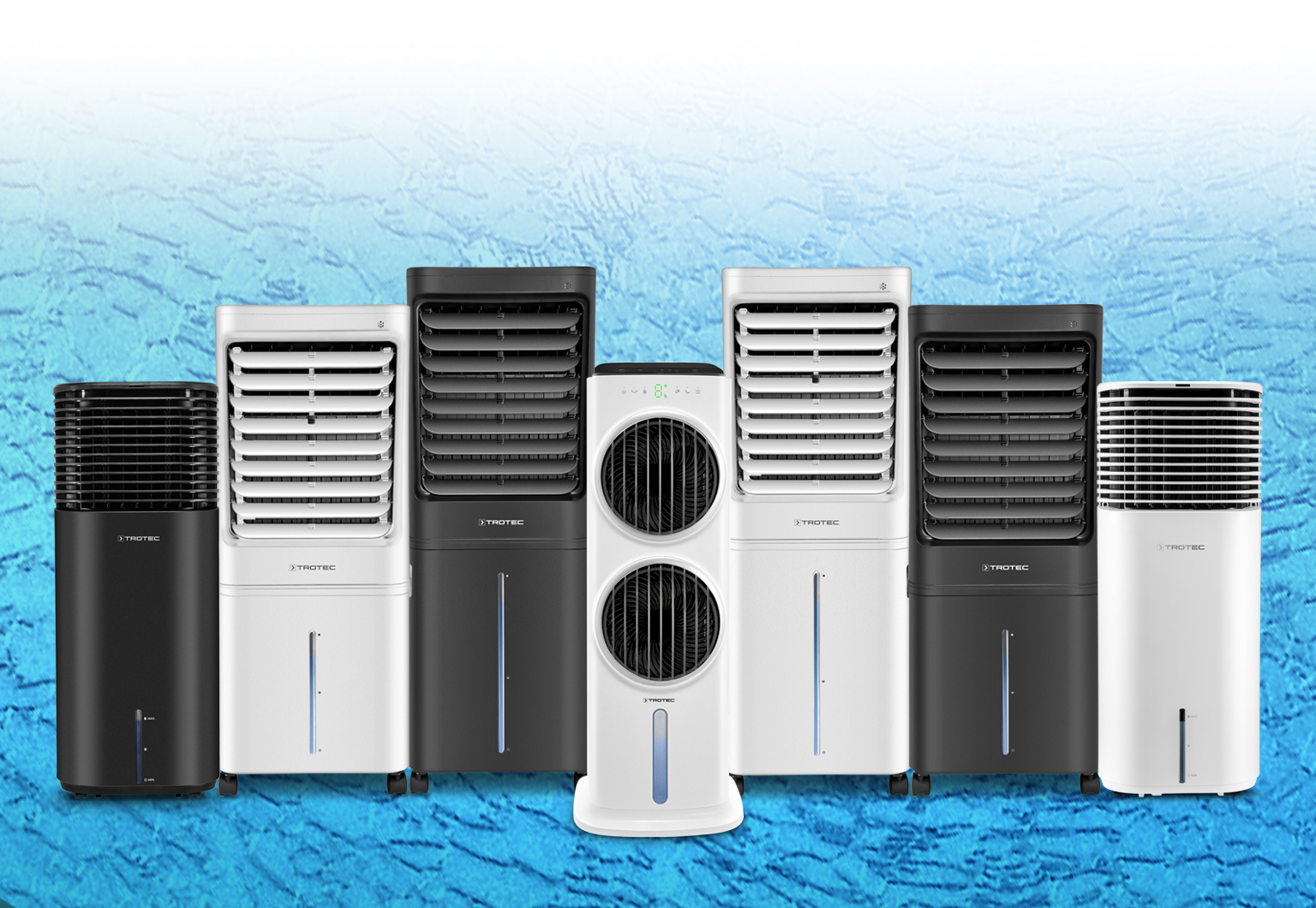 Natural evaporation cooling with air coolers of the PAE series