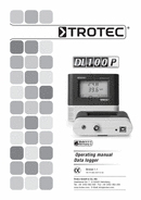 Operating manual for data logger DL 100 P (USB) (EN)