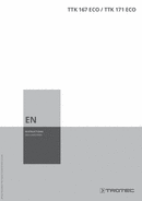 Operating manual for dehumidifier TTK 171 ECO (EN)
