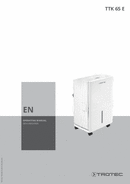 Operating manual for dehumidifier TTK 65 E (EN)