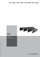 Operating manual for infrared radiant heater IRD1200 / IRD1800 / IRD240 / IRD3200 (EN)