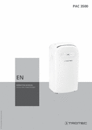 Operating manual for local air conditioner PAC 3500 (EN)