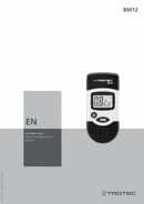 Operating manual for moisture indicator BM12 (EN)