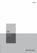 Operating manual for moisture meter T520 (EN)