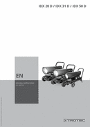 Operating manual for oil heater IDX 20 D / IDX 31 D / IDX 50 D (EN)