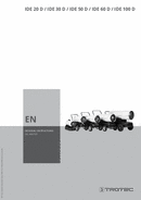 Operating manual for oil heating units IDE 20 D / IDE 30 D / IDE 50 D / IDE 60 D / IDE 100 D (EN)