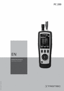 Operating manual for particle counter PC200 (EN)