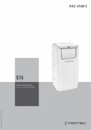 Operating manual local air conditioner PAC 4100 E (EN)