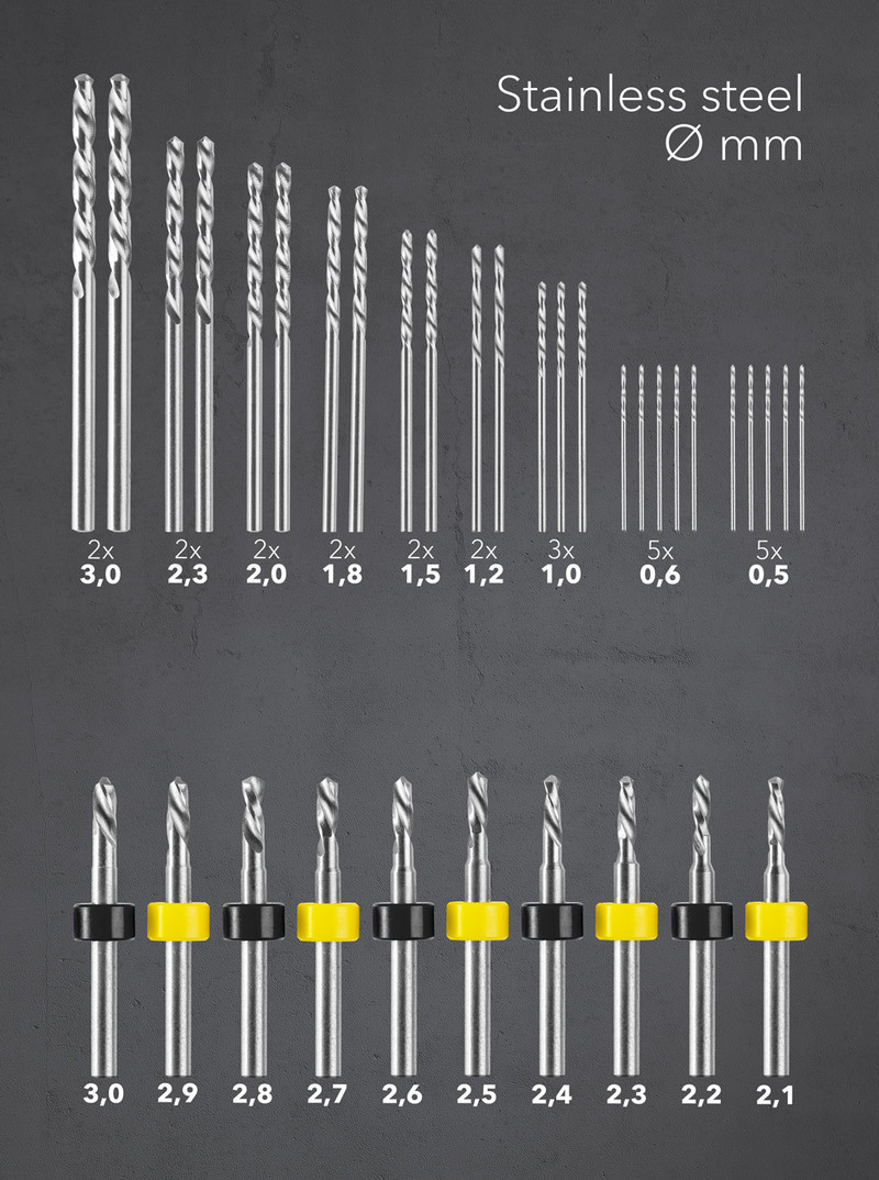 Precision drill bits & HSS micro bits