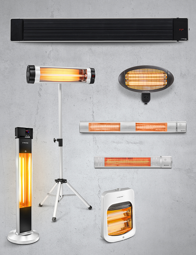 Product group infrared radiant heaters