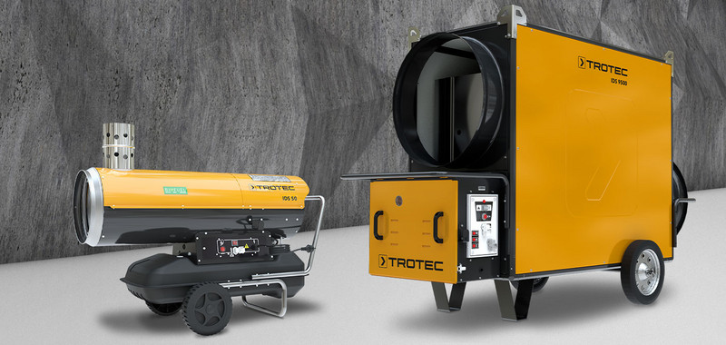 Professional oil heaters-Trotec