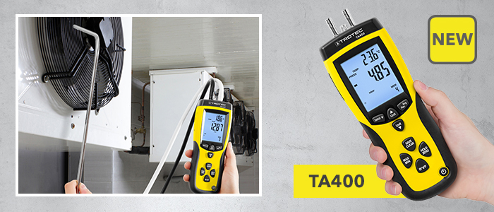 TA400 dynamic pressure anemometer