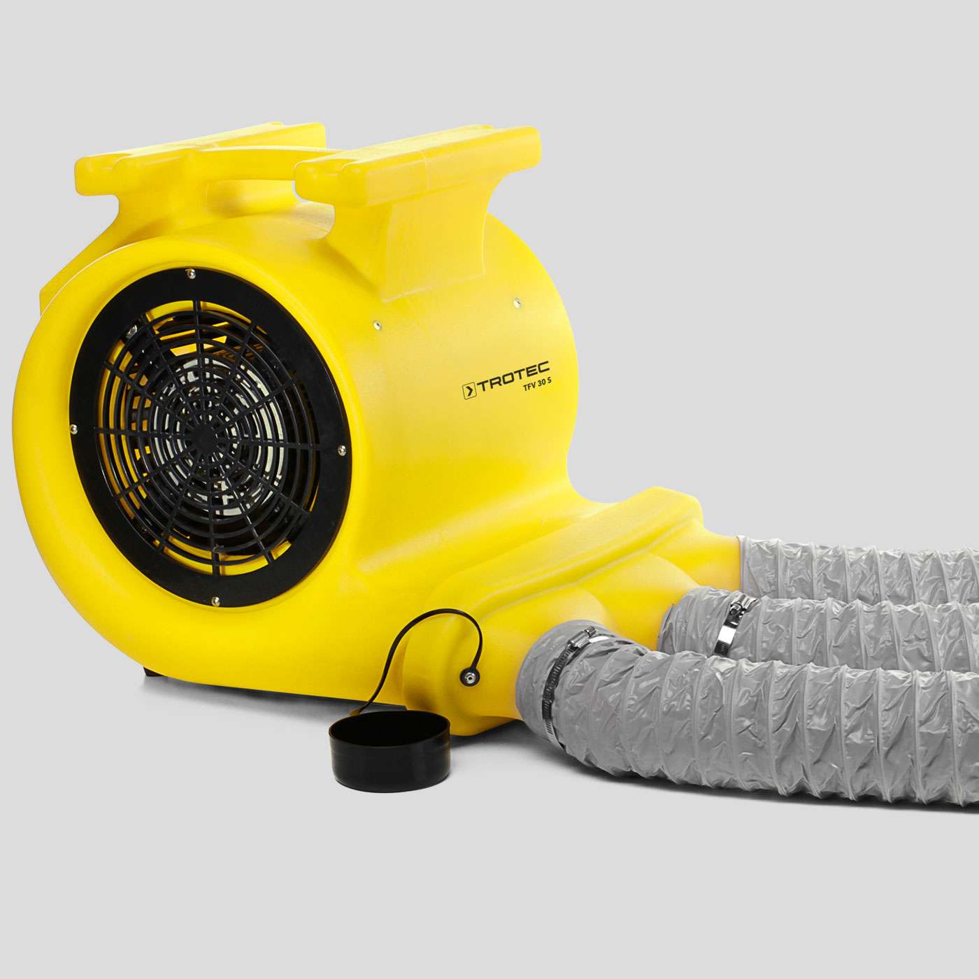 TFV 30 S turbo fan with attachment for hose connection