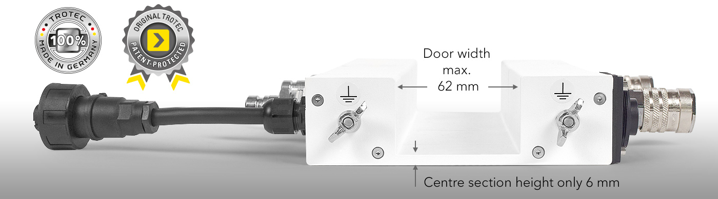 The centre section of the PlanoPT has a height of only 6 mm