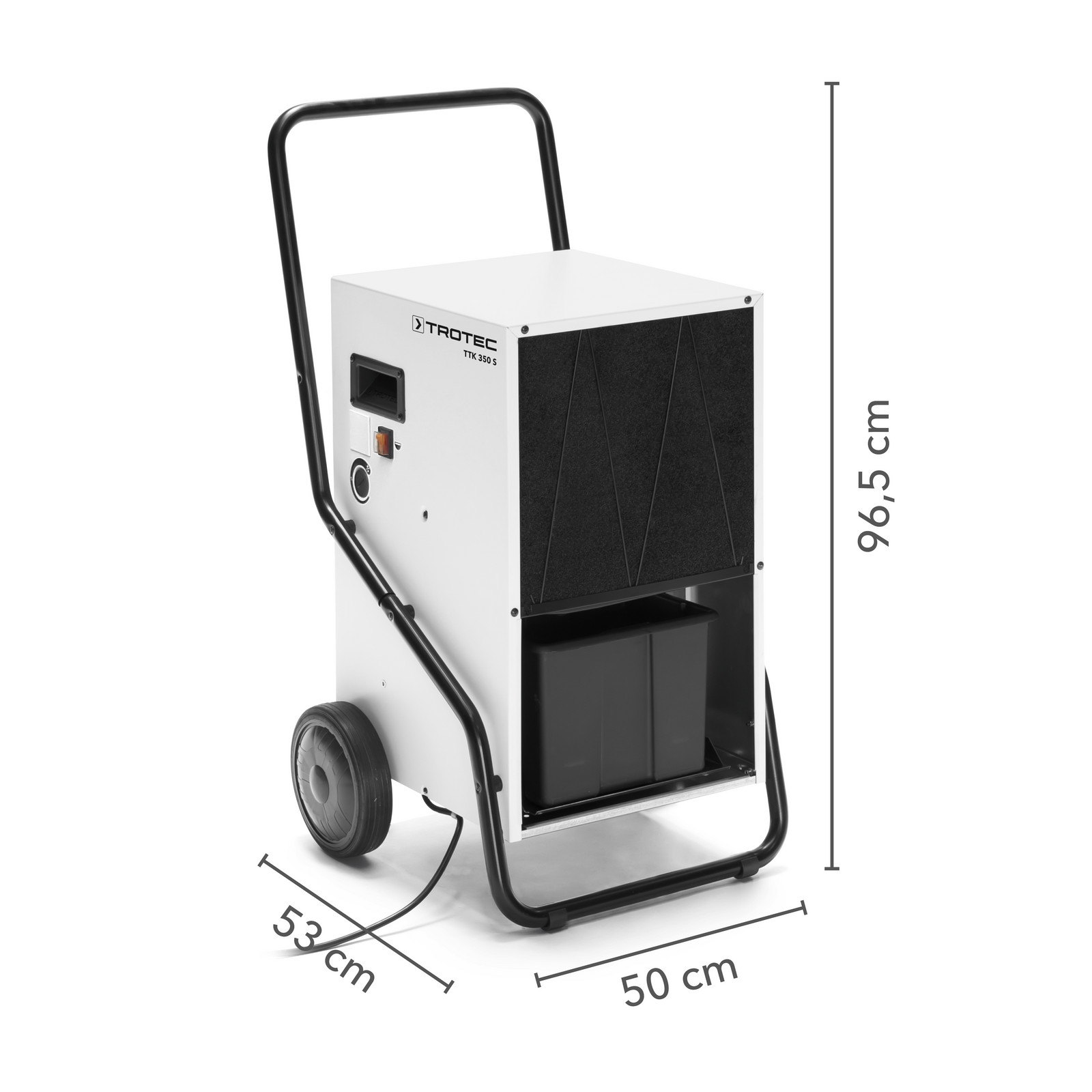 TTK 350 S – dimensions