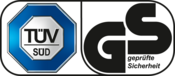 TÜV*-tested quality  *(German Association for Technical Inspection)