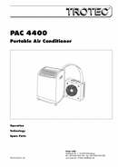 User Manual Portable Air Conditioner PAC 4400 (EN)